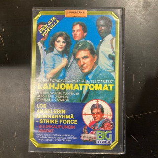 Lahjomattomat - Suurkaupungin vaarat VHS (VG+/M-) -toiminta-